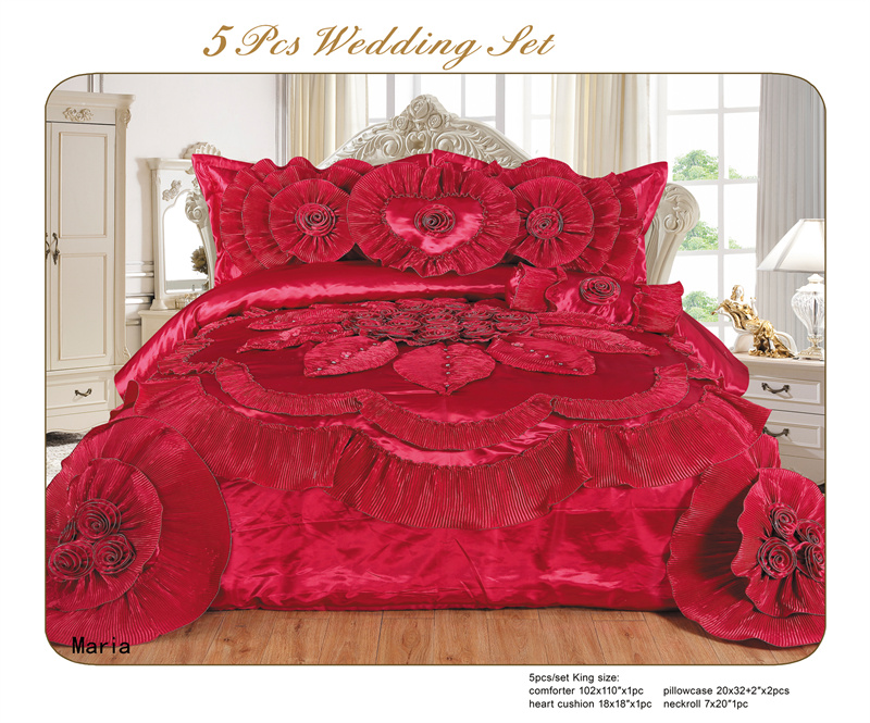 Wedding bedspread sets