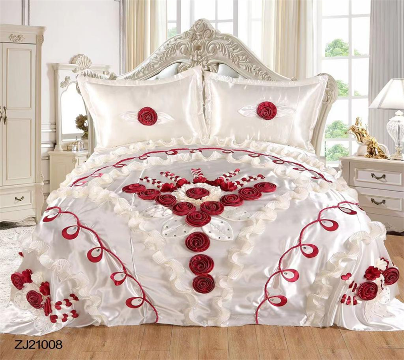 Wedding bedspread sets
