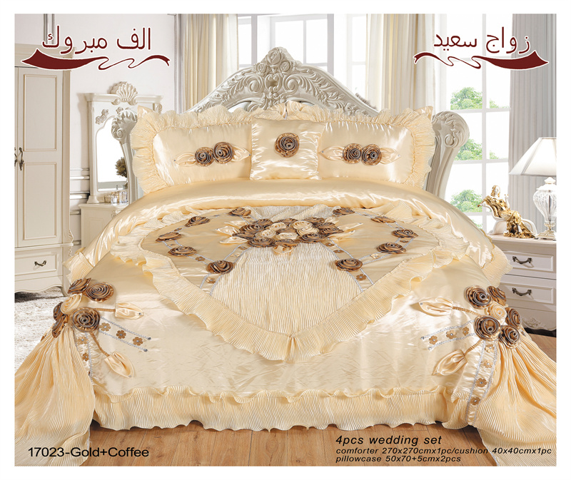 Wedding bedspread sets