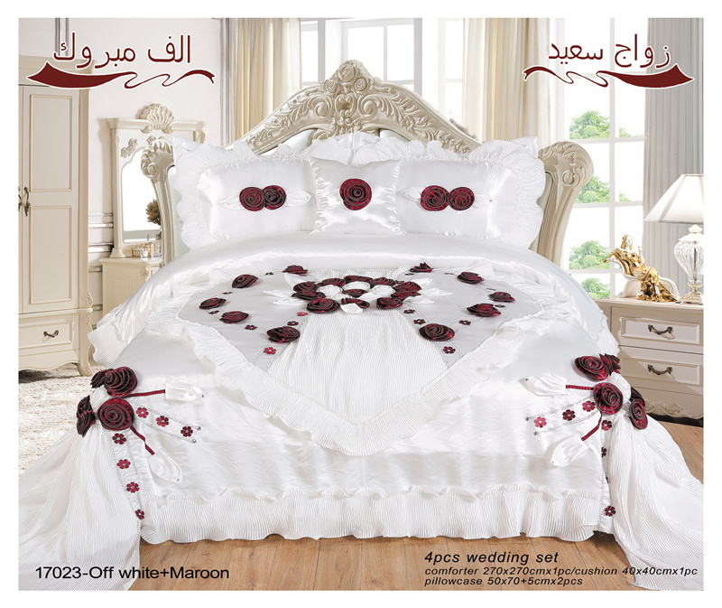 Wedding bedspread sets