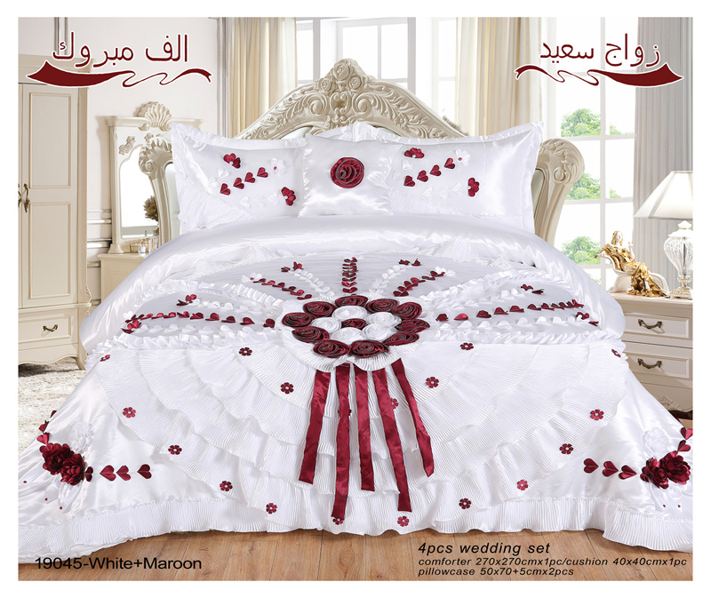 Wedding bedspread sets