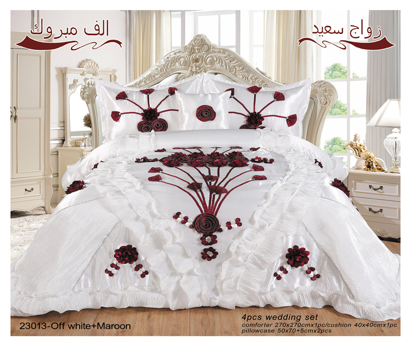 Wedding bedspread sets